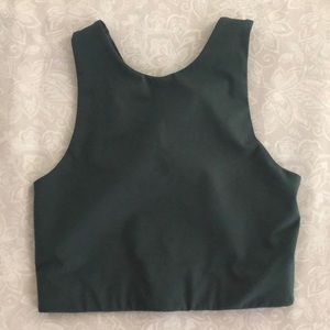 EUC girlfriend collective Moss Green Dylan Bra Top